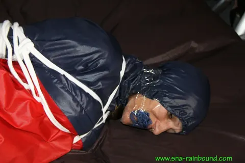 Woman in Stockings and Socks Bound and Gagged – photo 15 of 16