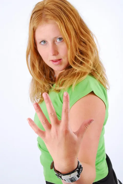 Redhead Poses in a Clothed Session – photo 7 of 16