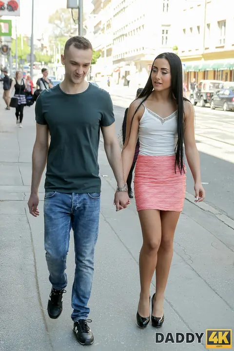 Anna Rose: British Brunette in High Heels Sucks and Fucks – photo 1 of 16