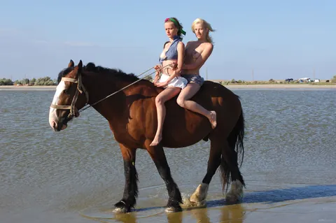 Cute Sunny: Blonde and Redhead Lesbians Finger and Lick Each Other on the Beach – photo 21 of 21