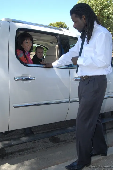 Anjanette Astoria: Mature Brunette Takes BBC Outdoors While Husband Watches – photo 5 of 21