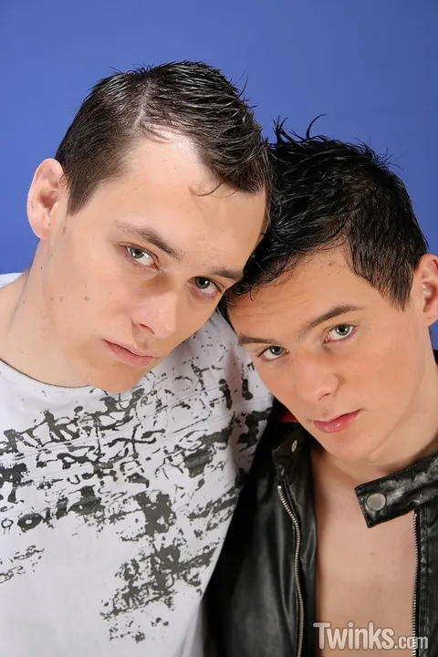 Two Men Undress and Pose Naked Together – photo 7 of 21