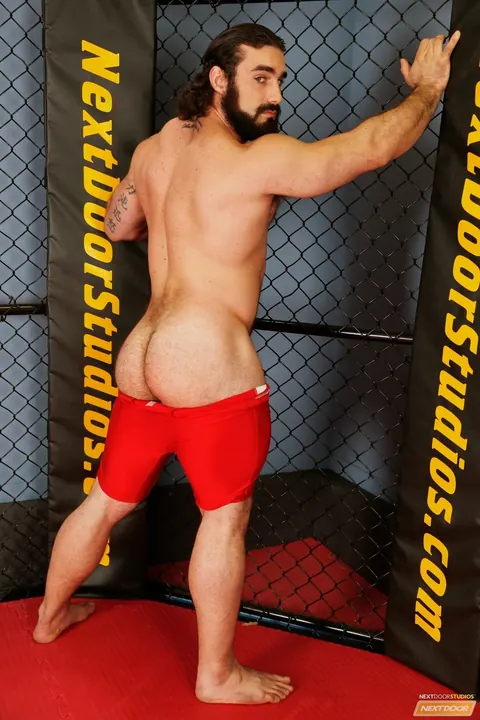 Two Hairy Athletic Men Suck Each Other in a 69 – photo 5 of 21