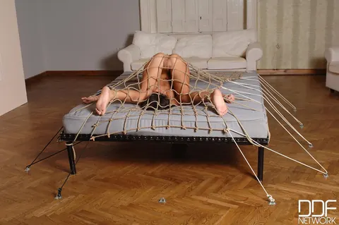 Melanie Memphis: Hungarian Brunette Endures Bondage Anal Doggy Style and a Facial – photo 9 of 21