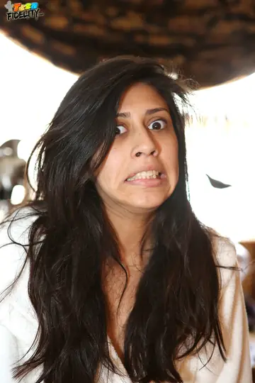 Skinny Latina Spreads Her Trimmed Pussy Outdoors