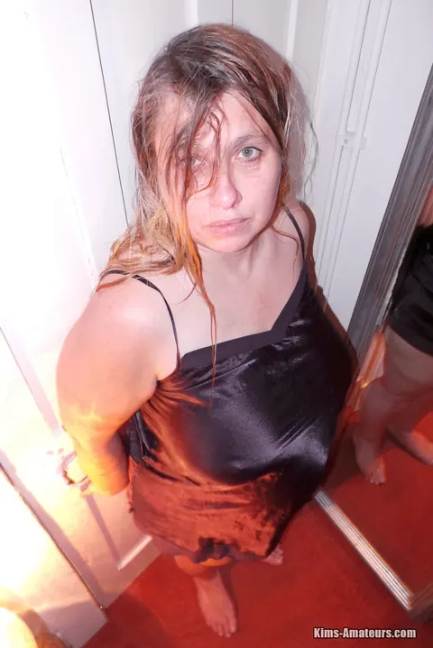 Mature BBW Poses in the Bathroom Showing Her Big Tits – photo 17 of 20