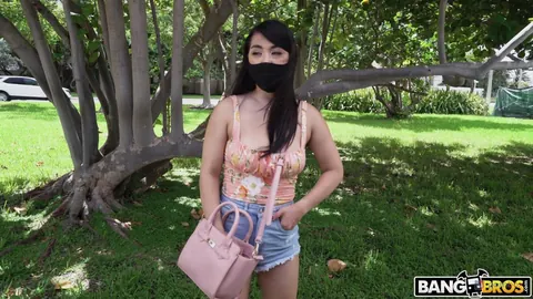 Mina Moon: Petite Asian Babe Spreads and Fucks in a Van – photo 1 of 21