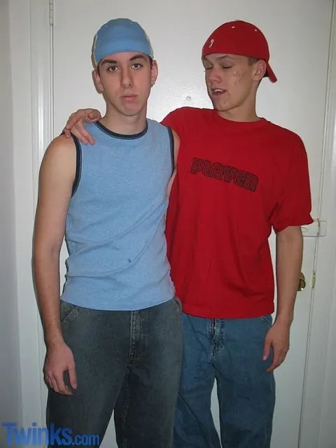 Two Men Strip and Exchange Blowjobs Before Fingering – photo 1 of 21