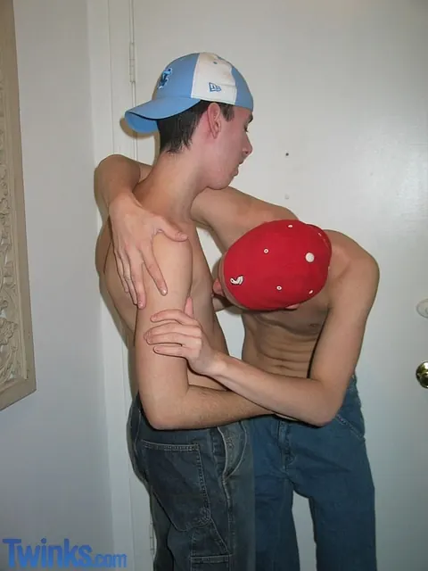 Two Men Strip and Exchange Blowjobs Before Fingering – photo 3 of 21