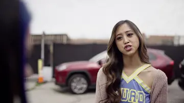 Paisley Page – Petite Asian Brunette Has Lesbian Sex with Busty Partner in the Car