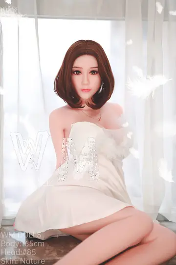 Slim Model Poses in a Wedding Dress Then Strips Nude