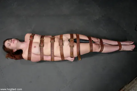 Isis Love: Bound Brunette and Redhead Use a Dildo and Give Handjobs – photo 3 of 21