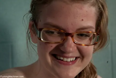 Ivy Mokhov: Redhead with Big Tits Rides a Sybian in Her Glasses – photo 20 of 20