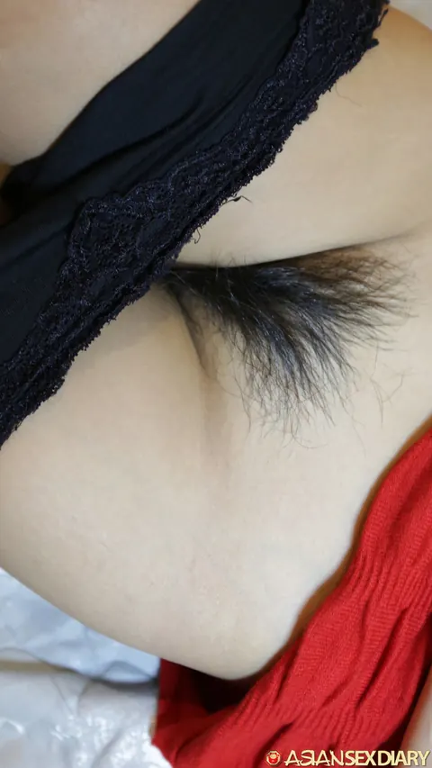 Hairy Asian Babe Sucks Cock, Takes Anal and Gets a Creampie – photo 5 of 21