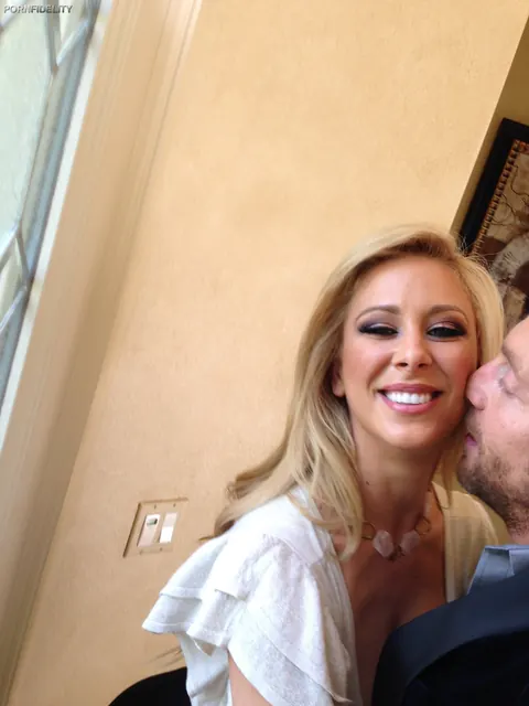 Cherie Deville: Blonde MILF Shows Off Her Big Tits and Ass in a Skirt – photo 17 of 19