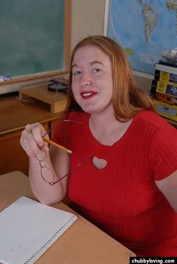 Mature Redhead with Big Tits Strips and Spreads