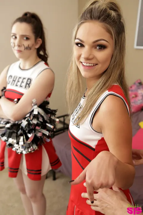 Ember Stone: Pale Blonde in Uniform Takes an Accidental Creampie – photo 9 of 18