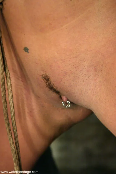 Sasha Sparks: Busty Curvy MILF with Piercings Tied Up and Spreading – photo 6 of 21