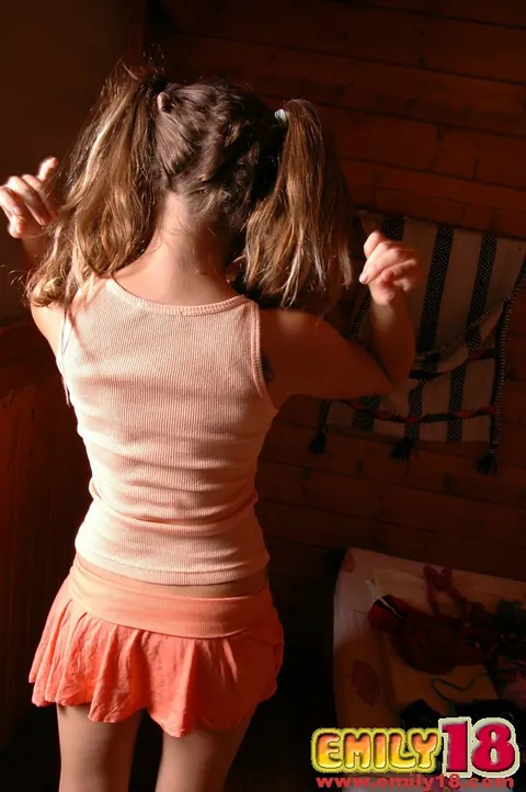 PAWG in Pigtails and Socks Shows Off Her Big Ass and Tits – photo 1 of 15