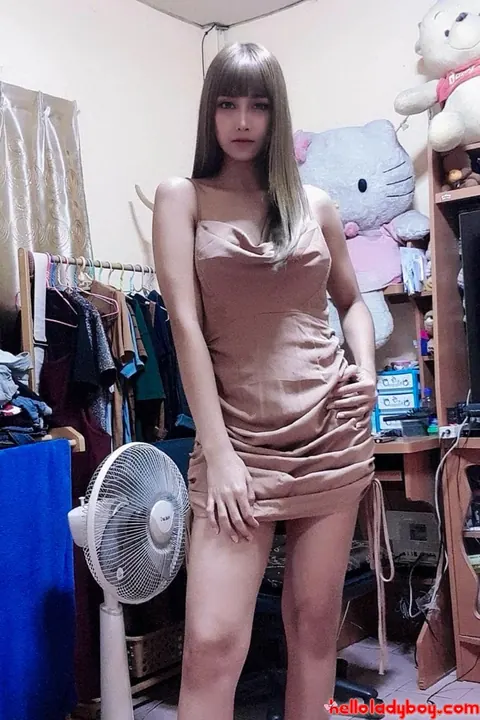 Petite Asian Trans Woman Undresses and Displays Slim Frame Nude – photo 10 of 20