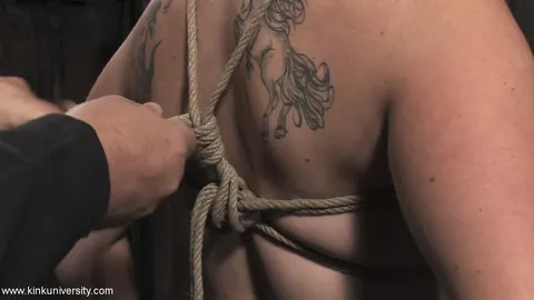 Bella Rossi: Man Ties Up Busty Brunette and Redhead for Bondage Threesome – photo 12 of 15
