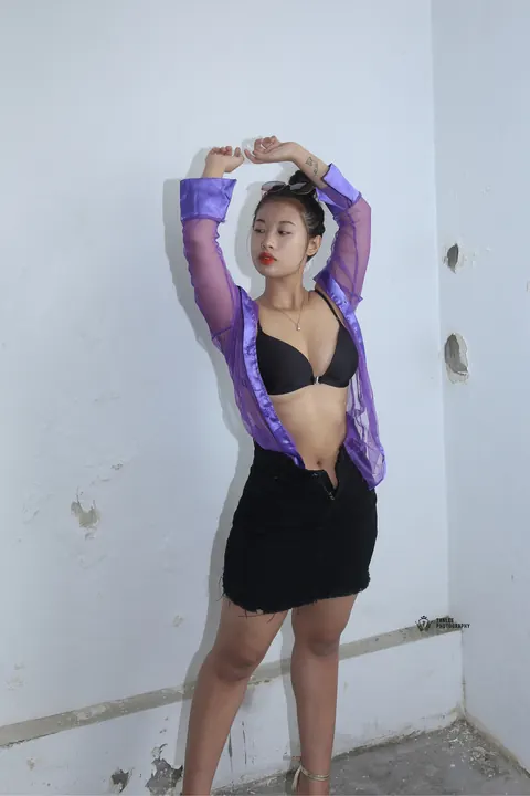 Asian Woman Undresses and Shows Her Big Natural Tits – photo 6 of 21