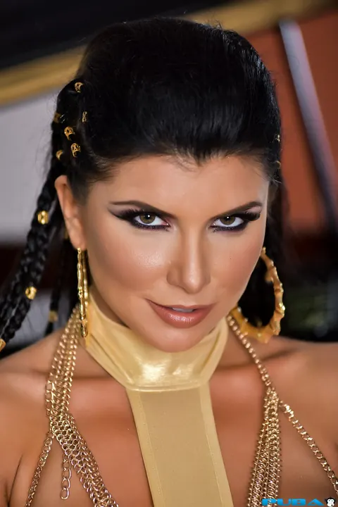 Romi Rain: Brunette MILF Poses in Lingerie Showing Her Big Tits – photo 6 of 21