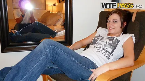 Brandy Belle: PAWG MILF Gives a POV Blowjob and Handjob – photo 1 of 16