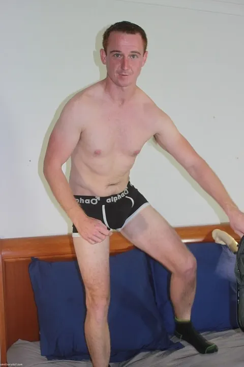 Hairy Guy Masturbates and Fucks Himself with a Dildo – photo 6 of 21