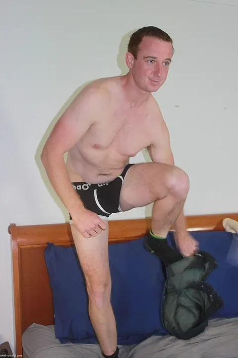 Hairy Guy Masturbates and Fucks Himself with a Dildo – photo 5 of 21