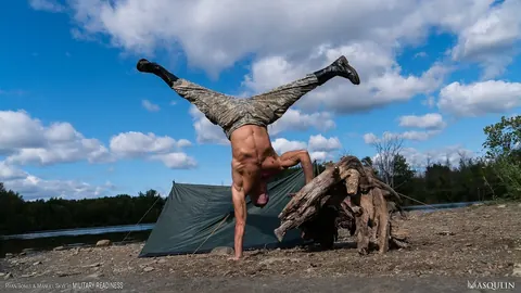 Muscular Mature Men Fuck Anally Outdoors – photo 5 of 21