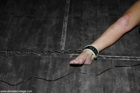 Natalia Love: Brunette MILF Bound and Spreading in BDSM Restraints – photo 18 of 21
