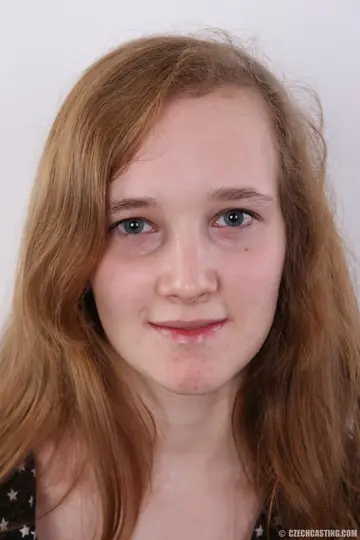 Czech Redhead Peels Off Her Jeans and Shows Her Hairy Pussy