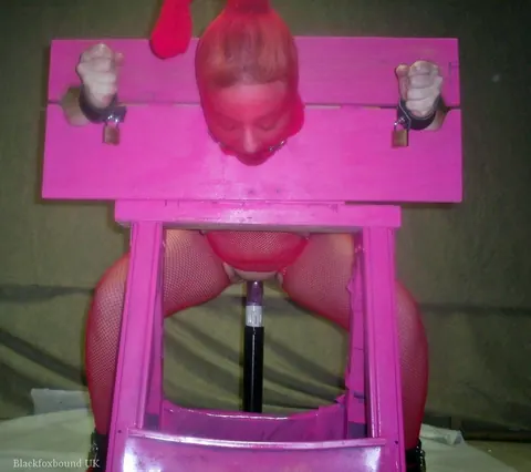 Curvy Blonde MILF Ball Gagged and Restrained in Pantyhose – photo 3 of 15