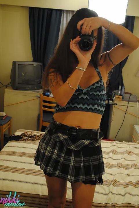 Mature Trans Woman Stands Nude and Displays Her Figure – photo 7 of 16