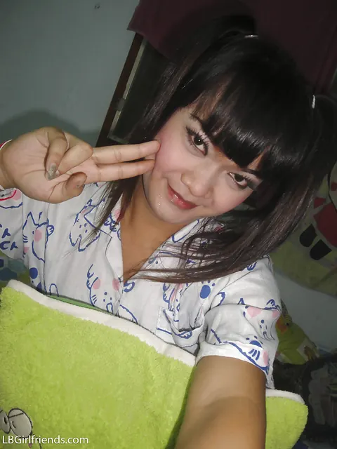 Petite Asian Trans Woman in Pigtails Takes Deep Anal Insertions – photo 2 of 16