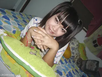 Petite Asian Trans Woman in Pigtails Takes Deep Anal Insertions