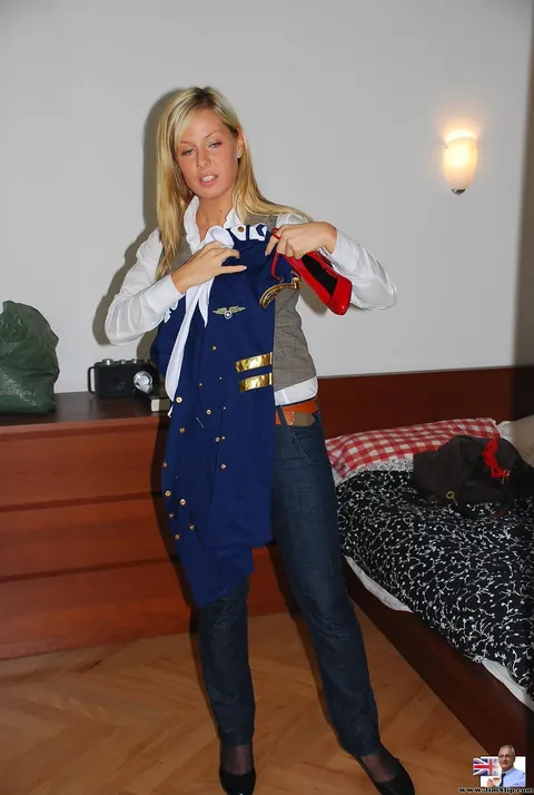 Thick Busty European Woman in Uniform Rides for Anal – photo 21 of 21