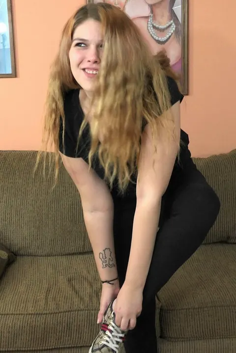 Destiny DOA: Tall Latina BBW Strips and Sucks Cock in POV – photo 3 of 20