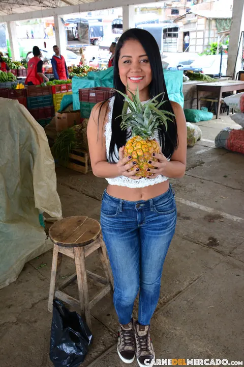 Fernanda Martinez: Busty Colombian MILF Swaps Cucumber for Cock Outdoors – photo 7 of 17