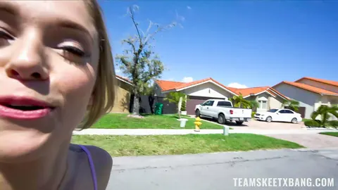 Kali Rose: Slim Blonde in a Bikini Gets Fucked in Public – photo 1 of 21