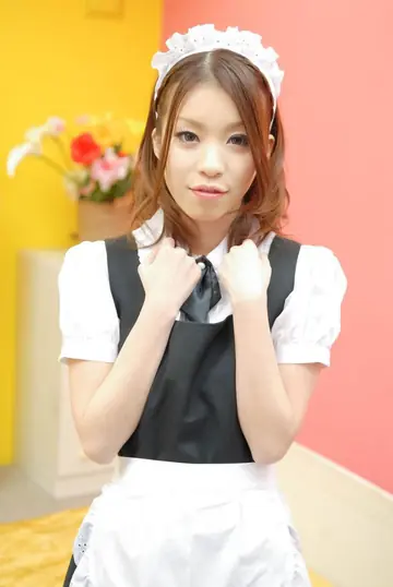 Nao Kojima – Japanese Maid in Uniform Gets Fucked and Fingered in Panties