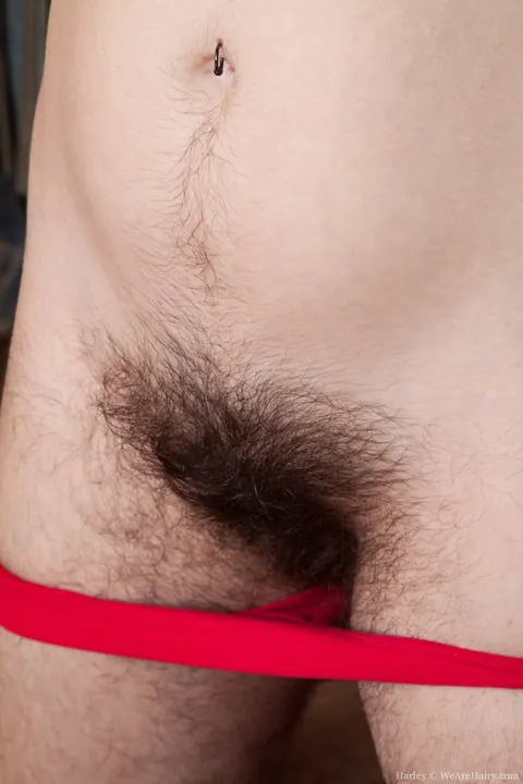 Hairy BBW Strips Out of Her Panties to Masturbate – photo 12 of 18