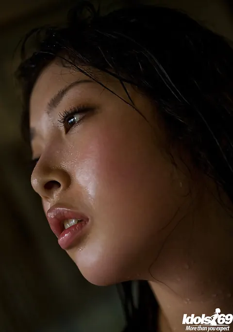 Saki Koto: Japanese Brunette with Big Tits Shows Her Hairy Pussy – photo 15 of 16