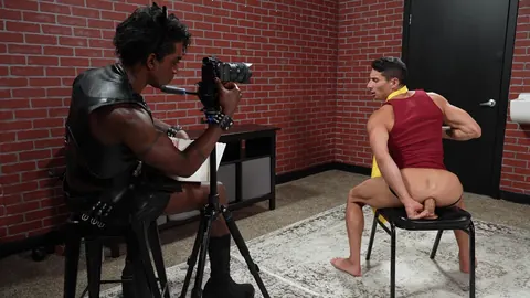 Interracial Gay Studs Fuck and Play with a Dildo – photo 9 of 20