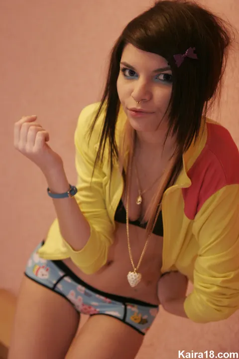 Czech Brunette Reveals Her Small Tits in Lingerie – photo 5 of 15