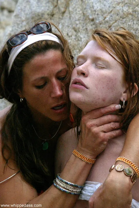 Kym Wilde: Petite Redhead MILF Bound and Groped Outdoors by Dominant Woman – photo 20 of 20