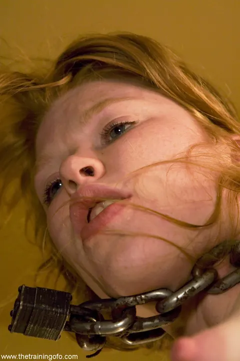 Petite Redhead MILF Bound and Face-Fucked to Cumshot – photo 8 of 20