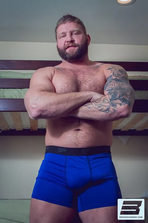 Thick Man with Big Ass Kisses, Sucks Cock and Takes Anal – photo 6 of 21