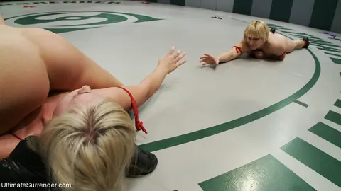 Ariel X & Tara Lynn Foxx: Tall Blonde MILF Bound and Licked in the Gym – photo 18 of 21